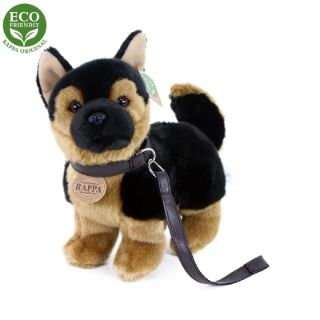 Obrázek z Pes německý ovčák plyš, vodítko 23cm 